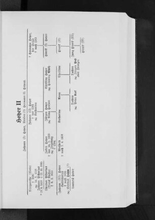 Stammtafel Hoyer II