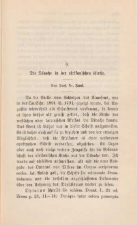 601-604 Die Didache in der afrikanischen Kirche