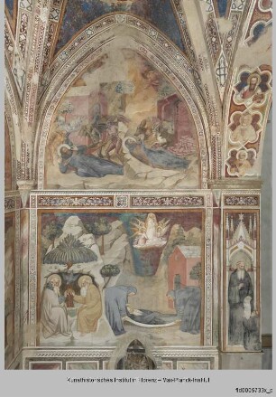 Freskenzyklus mit Szenen aus der Vita des heiligen Antonius