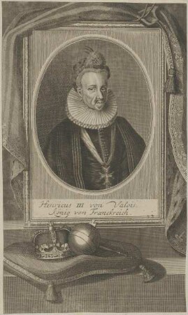 Bildnis des Henricus III. von Valois