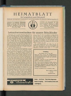 Lehrschwimmbecken für unsere Schulkinder