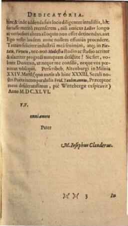 M. Melchioris Weinrichi aerarium poeticum hoc est phrases et nomina poetica, tam propria, quam appellativa poetarum latinorum ...