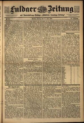 Ausgabe vom Freitag, den 17. Juni 1898.