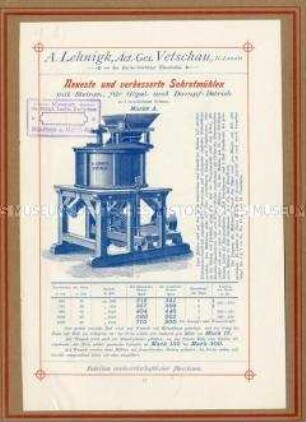 Schrotmühle Typ A