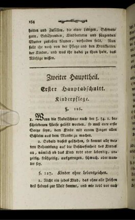 Zweiter Haupttheil.