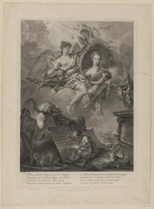 Bildnis der Louise Albertine de Brandt de Grapendorf