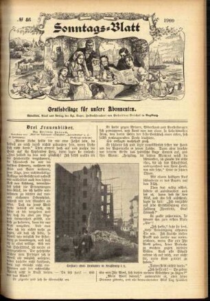 Ausgabe vom Sonntag, den 14. November 1909.