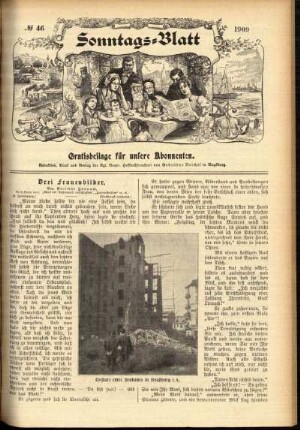 Ausgabe vom Sonntag, den 14. November 1909.