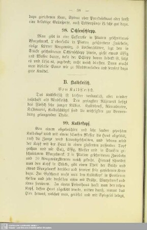 B. Kalbfleisch