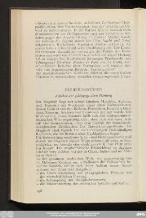 Erziehungswesen