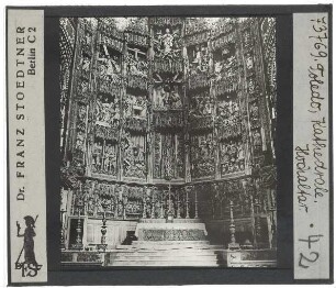 Toledo, Kathedrale : Innenansicht, Hochaltar