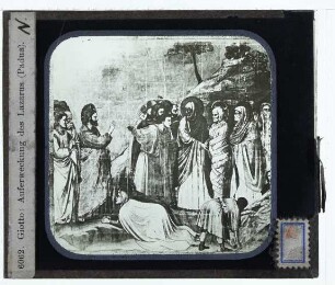 Giotto, Freskenzyklus des Lebens Jesus (Padua, Scrovegni),Giotto, Auferweckung des Lazarus (Padua, Scrovegni)