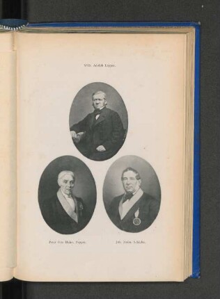 Wilh. Adolph Lepper. Peter Otto Heinr. Pepper. Joh. Heinr. Schäffer.