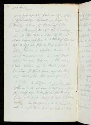 12-21 3.IX.-6.IX.1869 München - Innsbruck - Meran - Verona - Mailand