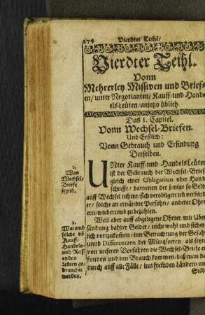 Vierdter Teihl. Vonn Mehrerley Missiven und Briefen/ ...