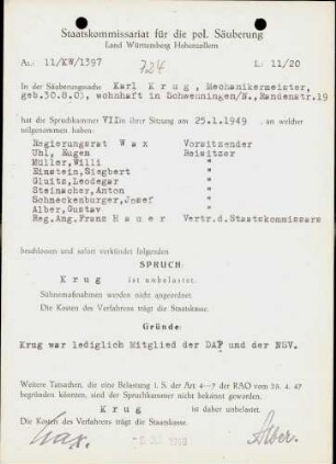 Krug, Karl