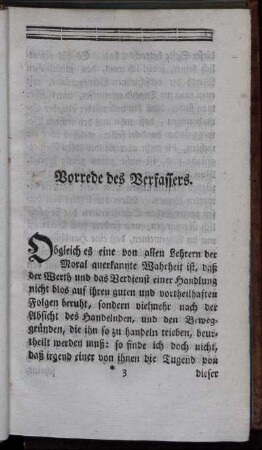 Vorrede des Verfassers.