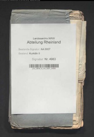 Reproducenda Bonnae (Unterstützungs- und Stellengesuche, Forderungen)