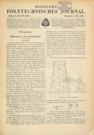 Dingler's polytechnisches Journal. 309 = Jg. 79. 1898
