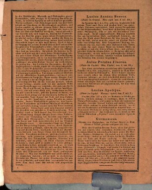 Rom's Schriftsteller und andere merkwürdige Männer : nach Antiken gezeichnet, 1. No. 1-8