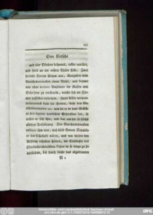 Eine Kutsche