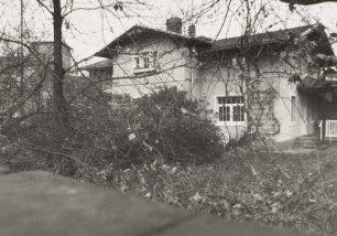 Radeburg, Villa : Radeburg. Villa. Radeberger Straße 13. Bezeichnet 1866. Straßenansicht