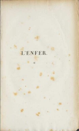 L'Enfer.
