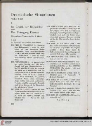 Dramatische Situationen