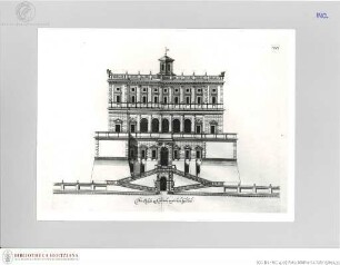 Teutsche Academie Zweyter Haupttheil Von der Bau-, Bild- und Mahlerey-Künste, 2. Hauptteil, 1. Teil: Der Palazzo Farnese in Caprarola