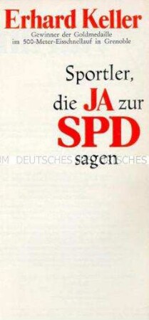 Wahlwerbung der SPD zur Bundestagswahl 1969