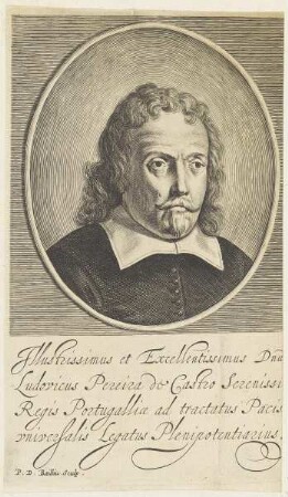 Bildnis des Ludovicus Pereira de Castro
