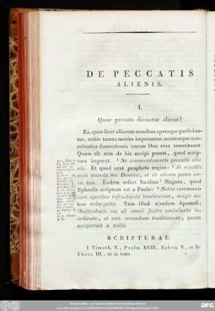De Peccatis Alienis.