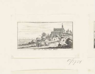Autre veue de sainct Piere Montor, Blatt 8 der Folge "Recueil de veue de plusieurs edifices"