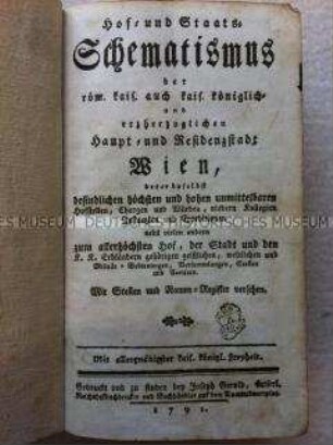 Staatshandbuch für Österreich-Ungarn