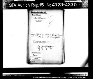 Der Widerspruch der Krämerzunft in Dornum gegen die Aufnahme des Holzhändlers Emmanuel Rasmus Gierloff