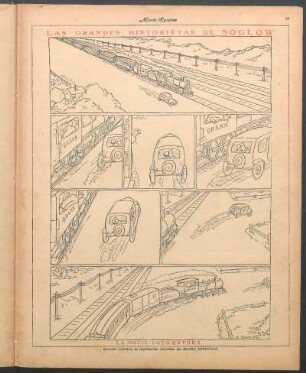 Las grandes historietas de Soglow [Cómic] : La dócil locomotora