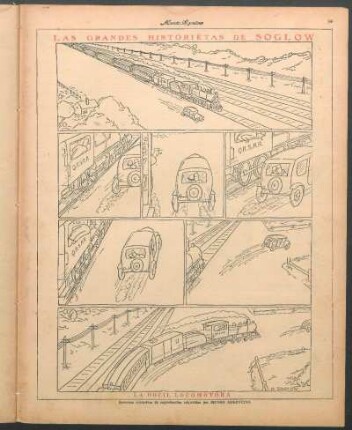 Las grandes historietas de Soglow [Cómic] : La dócil locomotora