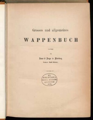 Bd. 4,Abth. 4, Abth 2, [Text]: J. Siebmacher's grosses und allgemeines Wappenbuch. Bd. 4, Abth. 4. Niederösterreichischer Adel. Abth 2. S - Z. [Text]