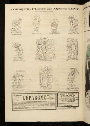 Lorsqu'il pleut! par Alphonse Levy
