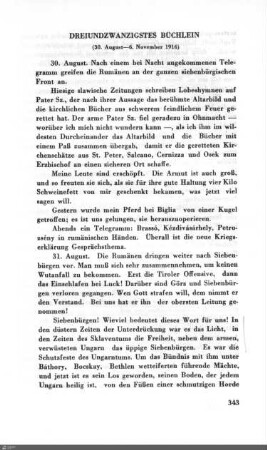 Dreiundzwanzigstes Büchlein