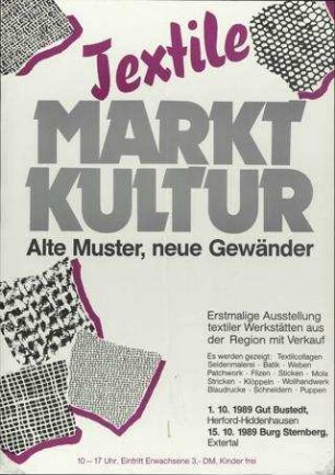 Textile Markt Kultur Alte Muster, neue Gewänder