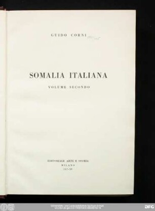 2: Somalia italiana