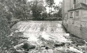 Weißenberg-Nostitz-Grube. Mühle, Wehr
