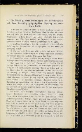 69-99 V. Die Mittel zu einer Beeinflussung des Arbeitsmarktes nach dem Grundsatz größtmöglicher Eignung der weiblichen Kräfte