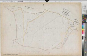 Niedersfeld (Winterberg), Umlegung Niedersfeld, Urkarte II Flur 4