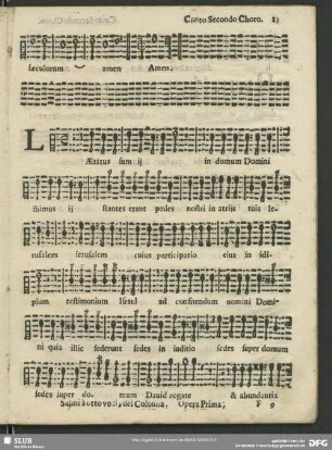 Laetus sum