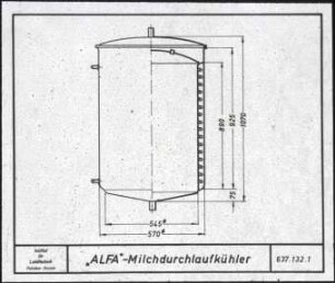 Alfa-Milchkühler (Schnitt)