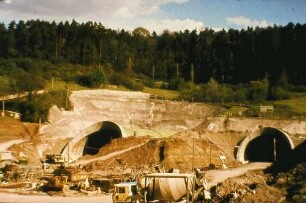 Schönbuchtunnel, km 607,724 - 608,350 Südportale