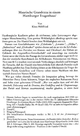 Maurische Grandezza in einem Hamburger Etagenhaus