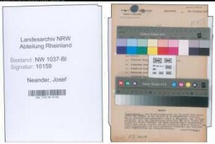 Entnazifizierung Josef Neander , geb. 24.09.1896 (Schlosser)